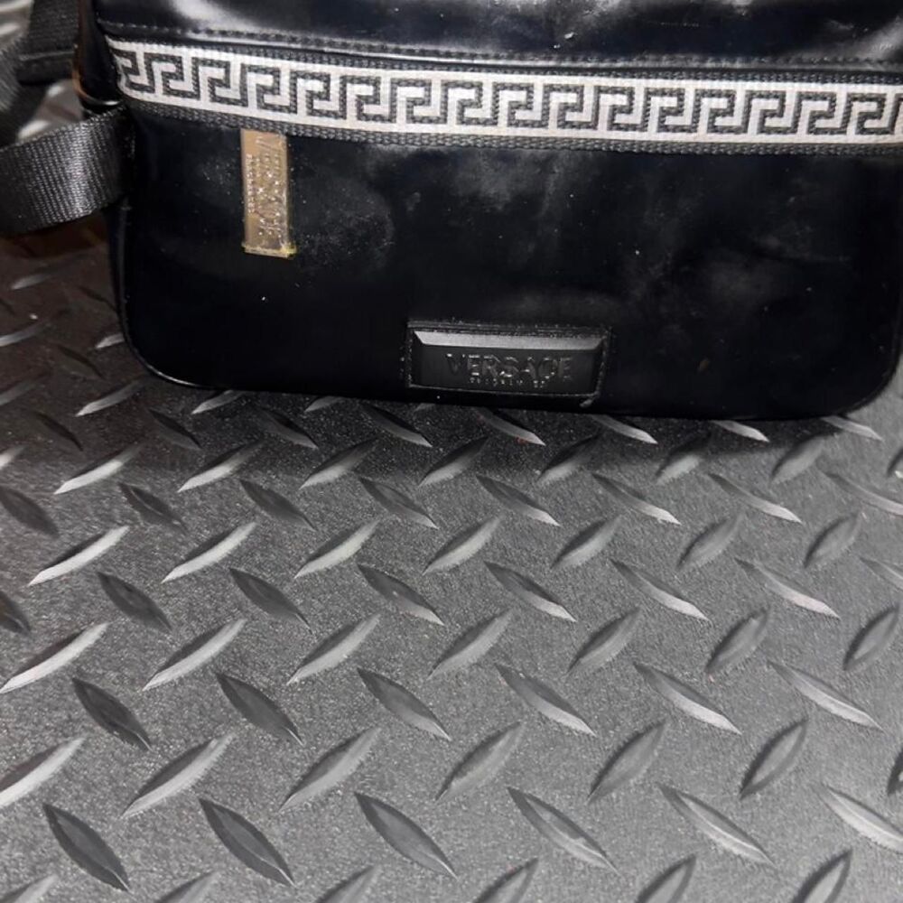 Versace parfum toiletry Black Bag